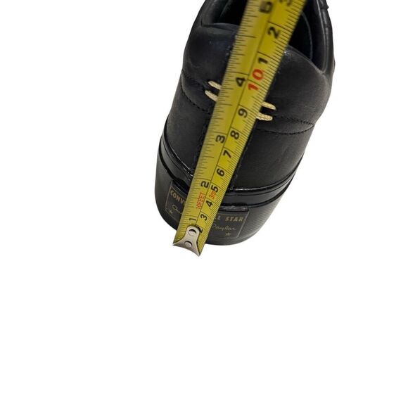 Converse Women's One Star Platform Ox Sneakers 559898C - Black Leather Sz 9 - Picture 8 of 10